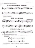 Modes in Miniature—Sample Page